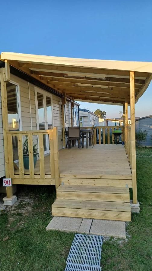Mobilhome 6 Personnes Biville-sur-Mer 외부 사진