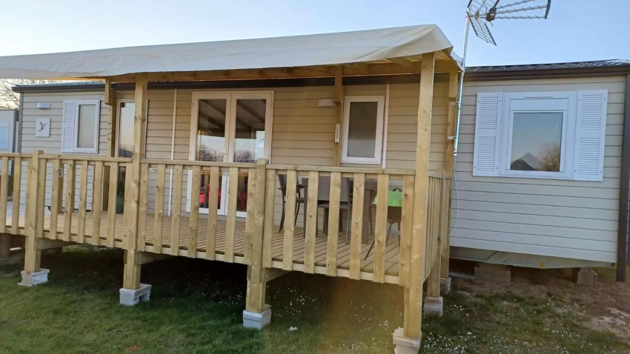 Mobilhome 6 Personnes Biville-sur-Mer 외부 사진